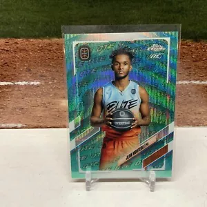 2021-22 TOPPS CHROME OVERTIME #83 JEAN MONTERO NY KNICKS RC AQUA WAVE 163/199 - Foto 1 di 2