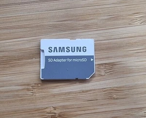 Genuine Samsung Micro SD Memory Card Adaptor Adapter Converter To Standard SD - Picture 1 of 1