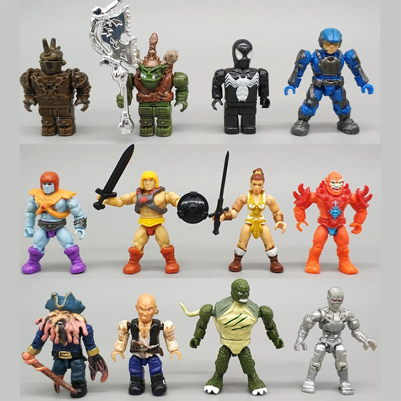 Фигурка пиратства He-Man Faker Beast Man Teela Venom Terminator T-800 MEGA Bloks - Изображение 1 из 1