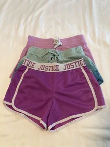 JUSTICE GIRLS SHORTS, SIZE 8, PRE-OWNED - Bild 1 von 8