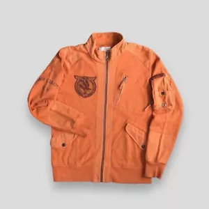 Avirex Jumper orange medium vintage - Picture 1 of 7