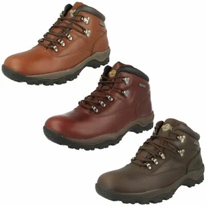Mens Northwest Territory 'Inuvik' Leather Lace Up Boots - Picture 1 of 21