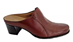Sandalias Mules Naturalizer Cuero Marrón Sin Cordones Zapatos Para Mujer Us 6.5M - Imagen 1 de 8