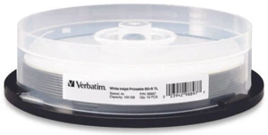 Verbatim 100GB WHITE INKJET HUB Triple Layer 4X Blu-ray BD-R XL 10-Pak, #98897 - Picture 1 of 1