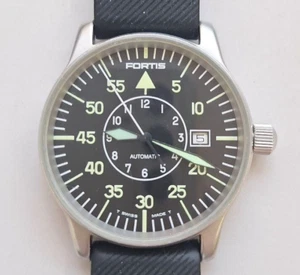 Fortis Flieger Classic Date 595.10.46 Automatic Men's Watch from JP - Picture 1 of 7