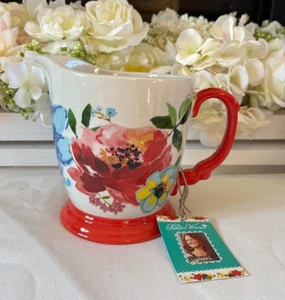 Pioneer Woman Stoneware Spring Bouquet Melody 4 Cup Measuring Pitcher Cup - Picture 1 of 3