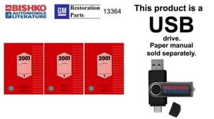 2001 Chevrolet Corvette Shop Service Repair Manual USB - Picture 1 of 3