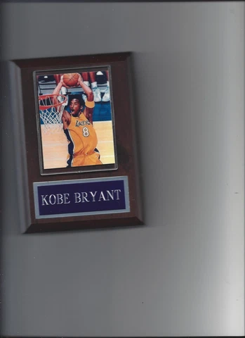 KOBE BRYANT PLAQUE LOS ANGELES LAKERS LA  BASKETBALL NBA Cover