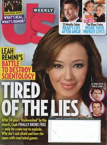 US WEEKLY Nov. 27 2017 Leah Remini Brad Pitt Mary-Kate Ashley Olsen Ariel Winter - Bild 1 von 3
