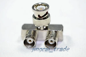 MULTICOMP 13-39-3-90 DEGREE ADAPTER, BNC PLUG, BNC JACK, JACK, RIGHT ANGLE 50OHM - Picture 1 of 2