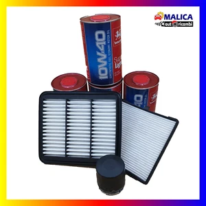 Kit Tagliando Chevrolet Matiz Spark 0.8 1.0 3 Filtri 4 Litri Olio 10W40 - Foto 1 di 11