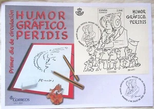 SOBRE 1º DIA CIRCULACION Humor gráfico. Peridis AÑO 2015 - Imagen 1 de 1