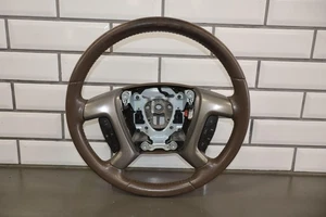 Volante Chevy Silverado 2500HD LTZ 09-14 cuero cachemir usado ver foto - Imagen 1 de 18