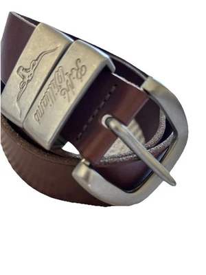 RM Williams Drover Belt Brown 100% Australian Leather 32 Inch - image 1 of 4