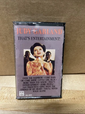 Judy Garland, Thats Entertainment. Capitol Cassette 1984 Over The Rainbow Sealed - Image 1 of 4