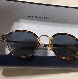 Warby Parker Brillengestell Thorpe M 1247 47-23-145 Schildpatt Italy mit Etui - Bild 1 von 7