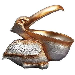 Pelikane, Vogelstatuen, Kunstharzstatuen, Tukanfiguren, Dekoration für Den 9396 - Bild 1 von 5