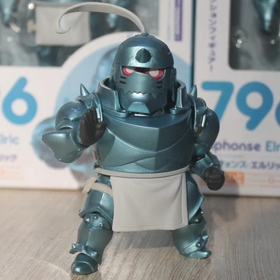 18cm Boxed Alphonse Elric Figure - Full Metal Alchemist Collectible Model Statue — 第 1/4 张图片