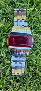 Rare Soviet Ussr Watch Elektronika 1 Terminator Pulsar DigitalLed Red - Picture 1 of 20