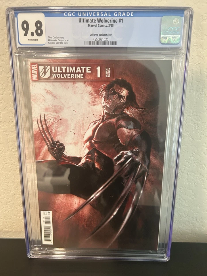 Ultimate Wolverine #1 Gabriele Dell'otto Cover (Marvel Comics March 2025)