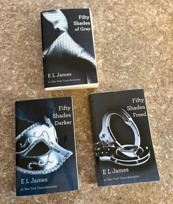 Fifty 50 Shades of Grey Trilogy Series by E L James - Preowned - Image 1 of 2