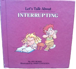 Let's Talk About Interrupting von Joy Berry Ausgabe 1984 HC Kinderbuch q29 - Bild 1 von 1