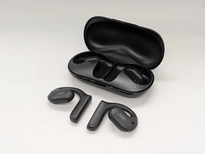 JVC Nearphones HA-NP35T-B true wireless Bluetooth open earphones headphones - Image 1 of 4