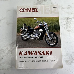 1987-1999 Kawasaki VN 1500 Vulcan Clymer Motorcycle Service Repair Manual M357-2 - Foto 1 di 7