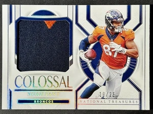 Parche National Treasures Colossal Materials 2020 Noah Fant 10/25 CM-NF Broncos - Imagen 1 de 3