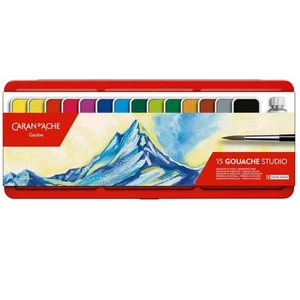 Gouache Studio Set di 15 colori assortiti in latta di metallo - Foto 1 di 2