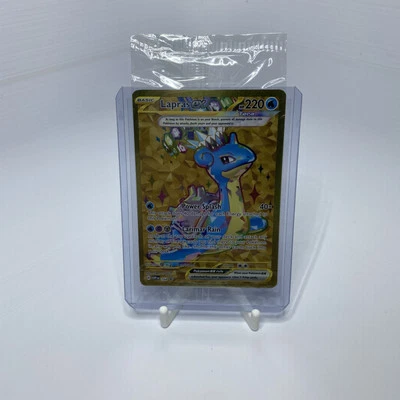 Lapras ex - 164 - SV: Scarlet & Violet Promo Cards (SVP) Sealed Black Star Promo - Image 1 of 2