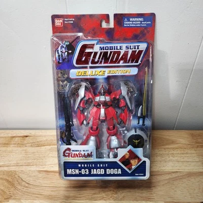 Figura de acción Mobile Suit Gundam MSN-03 Jagd Doga Deluxe Bandai sellada de fábrica Foto 1 de 4