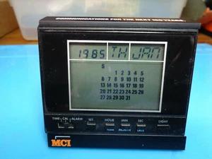 MCI Digital Clock/Calendar Collectible - Picture 1 of 6