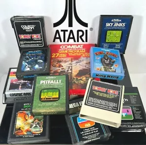 ATARI 2600 Cartucce di gioco originali **TESTATE** - Lotto enorme: A SCELTA!! - Foto 1 di 26