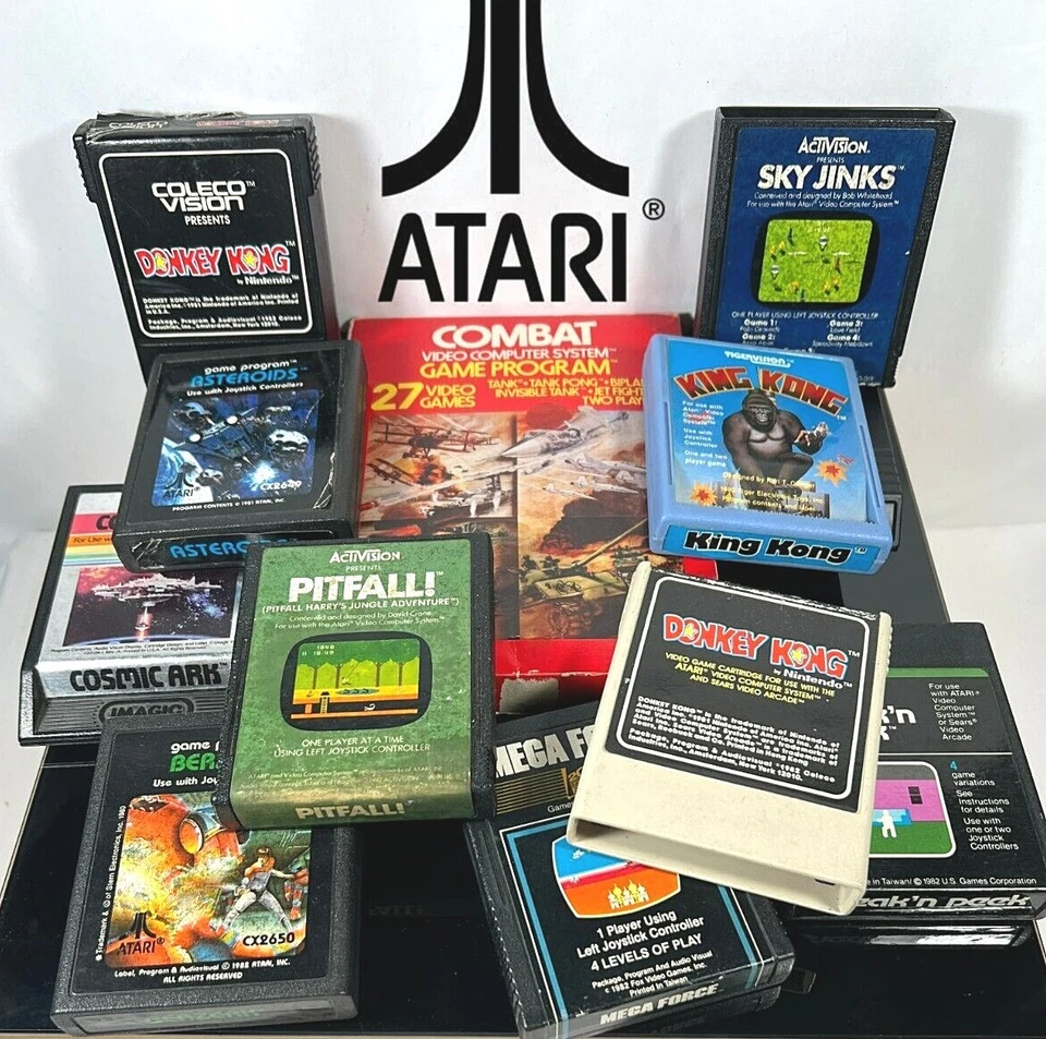 ATARI 2600 Original Game Cartridges **TESTED** - Huge Lot : YOU PICK!! - Image 1 of 1