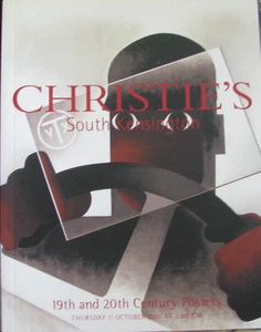 CHRISTIE’S 19th and 20th Century Posters – 10/11/2001 Alfred Roller Zig Karl Bic - Picture 1 of 1