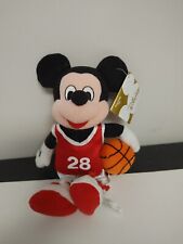 Disney Basketball Mickey Mouse Plush 9” Stuffed Animal Toy