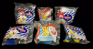 McDonald's Happy Meal - 2001 - Lot of 6 Under 3 (U3) Toys Fisher Price NIP - Picture 1 of 1