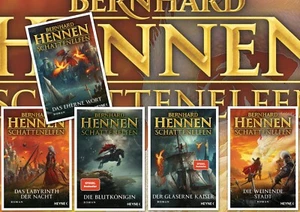 Bernhard Hennen Die Schattenelfen Reihe, Die Blutkönigin, Die weinende Stadt, - Bild 1 von 6