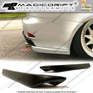 For 06-13 Lexus IS250 IS350 Pair of MDA Rear Aprons Bumper Lip Spats Splitters - Picture 1 of 5