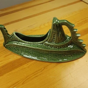 Trader Sam's Grog Grotto Nautilus Tiki Mug Bowl Green 4th Ed Disney Polynesian - Picture 1 of 11