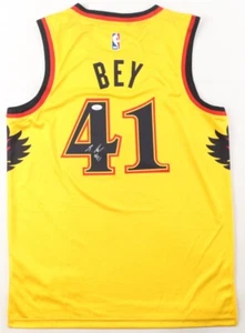 Saddiq Bey Signed Atlanta Hawks Nike Jersey (JSA COA) 2020 1st Round Draft Pick - Picture 1 of 7