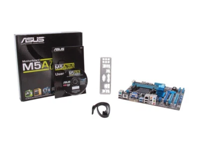 Asus M5A78L-M/USB3 AMD 760G Socket AM3+ USB 3.0 HDMI mATX Motherboard - Image 1 of 4