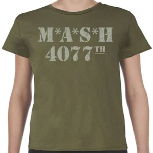 Camisa unisex verde militar MASH 4077th - Imagen 1 de 1