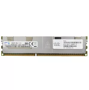 2 x Cisco 64GB 8RX4 PC3-12800L (12800MHz) ECC Memory Module - UCS-MKIT-648RY-E - Picture 1 of 1