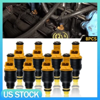Inyectores de combustible 8 piezas 4 orificios para Ford E-350/F-350 Super Duty 1999-2003 5,4 L V8 Foto 1 de 4