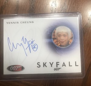 James Bond 2014 Archives - Yennis Cheung - Autograph - A247