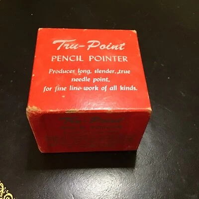 Vtg Tru Point Pencil Pointer In Box Drafting Engineers Artist Lead Sharpener - Image 1 of 4