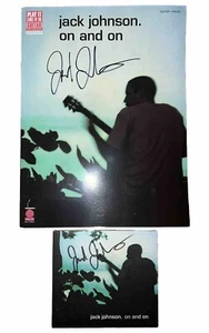 Jack Johnson On And On 2003 Signed CD And Guitar/Vocal Songbook Autographed New - Imagen 1 de 8