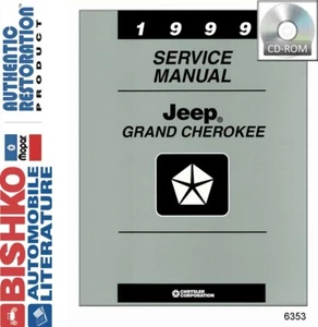 Jeep Grand Cherokee 1999 servicio de reparación manual motor de CD cableado de transmisión - Imagen 1 de 1